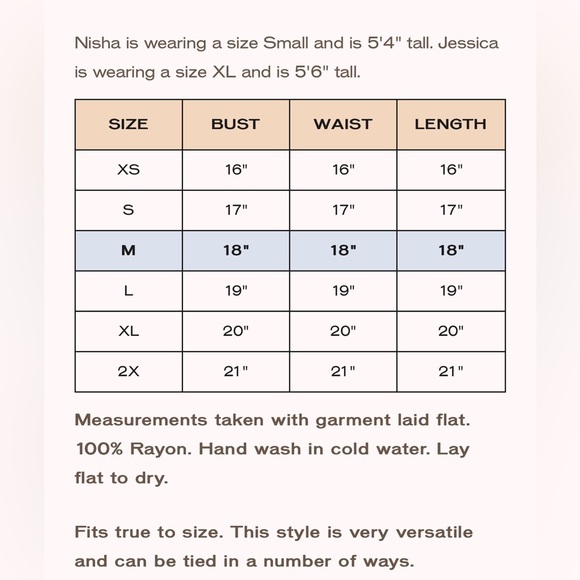 Yireh Zoe Wrap Top - Picture 4 of 4